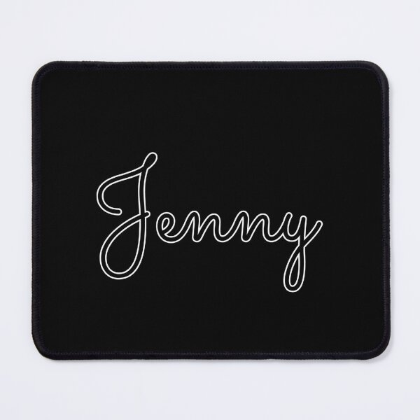 Item preview, Writing Jenny Name Label (Black) designed and sold by NormadWorld.