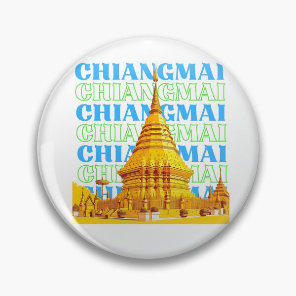 Item preview, Chiangmai Vibe,Wat Phra That Doi Suthep,Pop Art Style designed and sold by 1SINGHA.