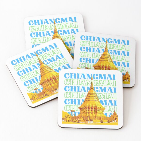 Item preview, Chiangmai Vibe,Wat Phra That Doi Suthep,Pop Art Style designed and sold by 1SINGHA.