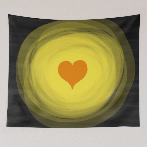 Item preview, It's just a glowing heart ig designed and sold by hannaHBackward.