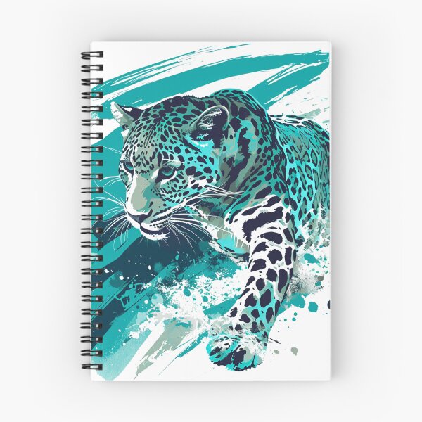 Item preview, Emerald Watercolor Leopard designed and sold by CleverboyDsgns.