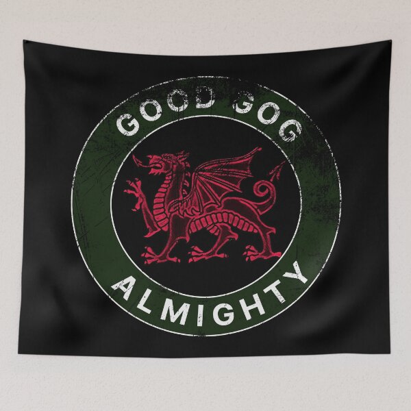 Item preview, GOOD GOG ALMIGHTY DISTRESSED GREEN 3 designed and sold by Marni Scofidio Desi9ns.