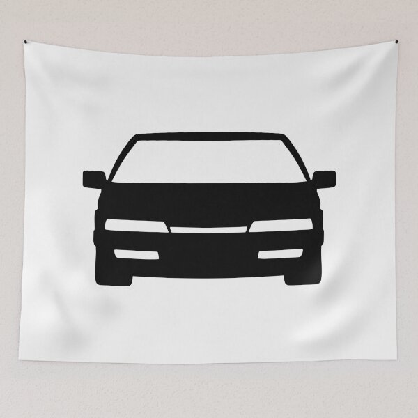 Item preview, Citroen XM 1989-2000 black silhouette designed and sold by EdimDesign.