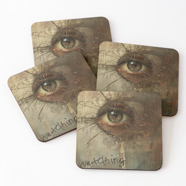 Item preview, Watching You - Mysterious Eye Through Broken Wall designed and sold by Juuskus.