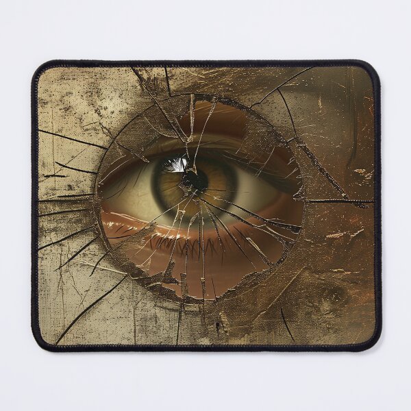 Item preview, Watching You - Mysterious Eye Through Broken Wall designed and sold by Juuskus.