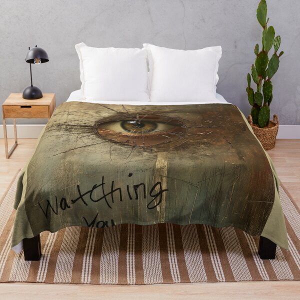 Item preview, Watching You - Mysterious Eye Through Broken Wall designed and sold by Juuskus.