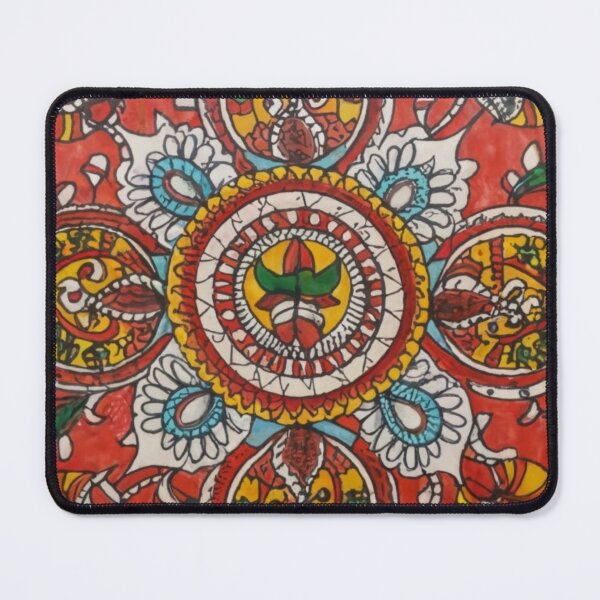Item preview, "Madhubani Painting": funny madhubani Art designed and sold by Obinne.