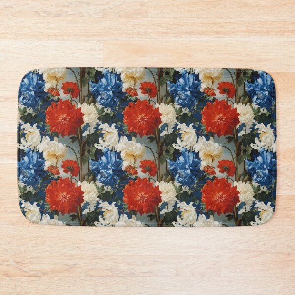 Item preview, Dahlia Tile 08: Velvet Pom-Poms in a Rainbow Garden with Layers of Petals designed and sold by TheBrainArt.