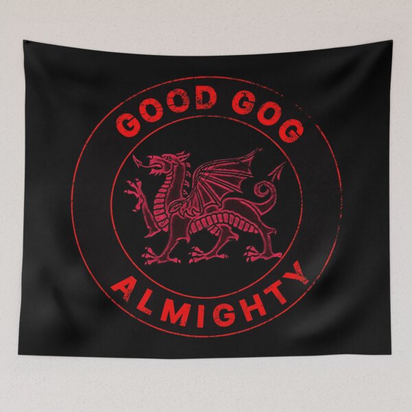 Artikelvorschau, GOOD GOG ALLIGHTY DISTRESSED RED entworfen und verkauft von Marni Scofidio Desi9ns.