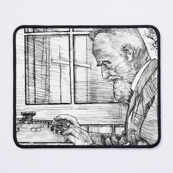 Item preview, GEORGE BERNARD SHAW - ink portrait .1 designed and sold by lautir.