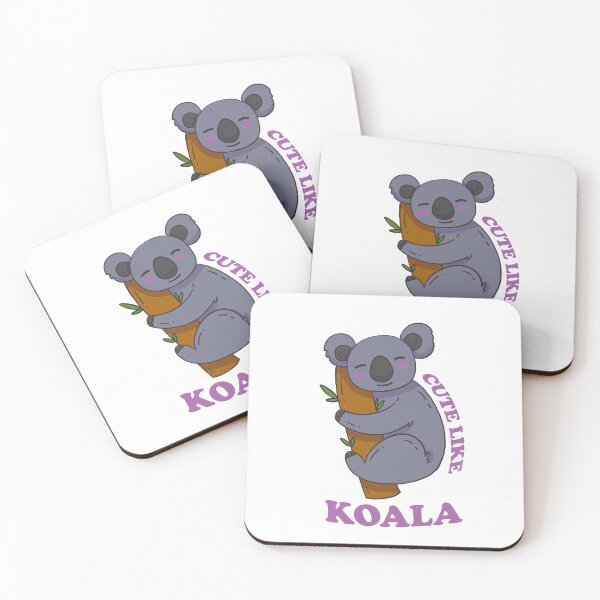 Item preview, Cute Like Koala Cute Design Sticker designed and sold by keepsketching.