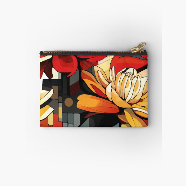 Item preview, Dahlia Tile 09: Velvet Pom-Poms in a Rainbow Garden with Layers of Petals designed and sold by TheBrainArt.