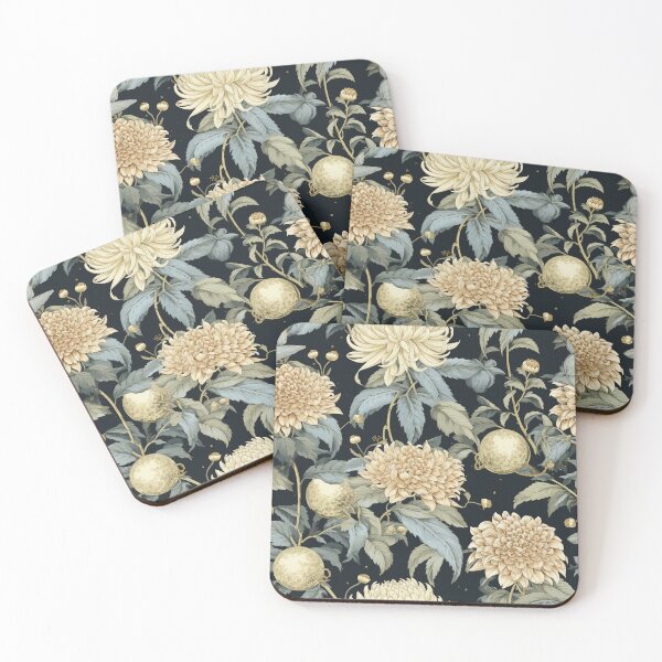 Item preview, Dahlia Tile 10: Velvet Pom-Poms in a Rainbow Garden with Layers of Petals designed and sold by TheBrainArt.