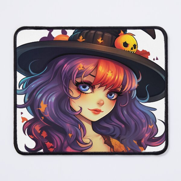 Item preview, Rainbow hair Witch designed and sold by Beanntopia.