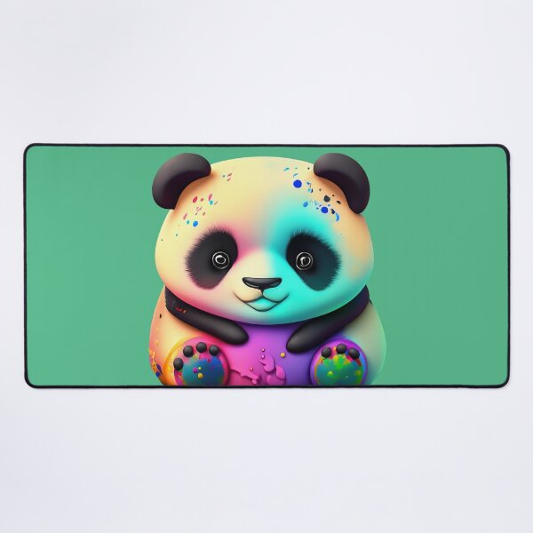 Item preview, Panda with colorful designed and sold by Firas Aljazzar.