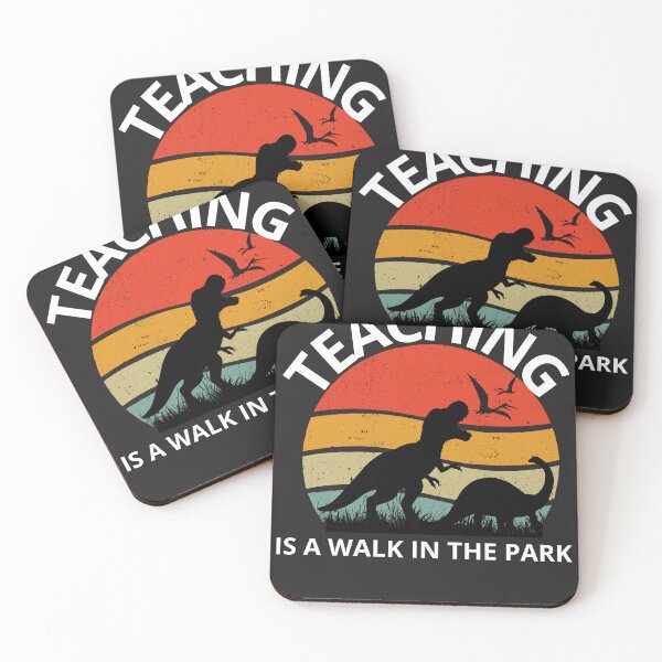 Item preview, Teaching is a Walk in Park - Dinosaur Teacher Gifts designed and sold by paulinhomerch.