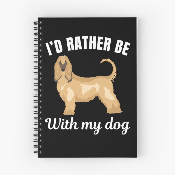 Item preview, I'd rather be with my dog, funny Afghan Hound breed owners or lovers saying  designed and sold by NBSStore.