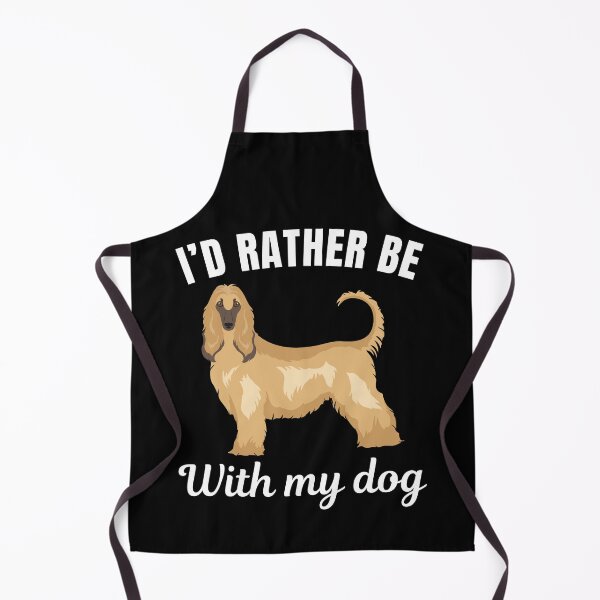 Item preview, I'd rather be with my dog, funny Afghan Hound breed owners or lovers saying designed and sold by NBSStore.