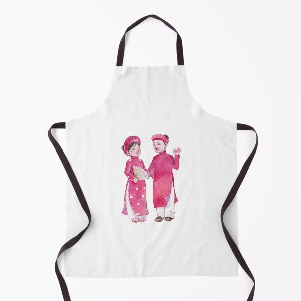 Item preview, Vietnamese couple in ao dai designed and sold by ZephyrArtVN.