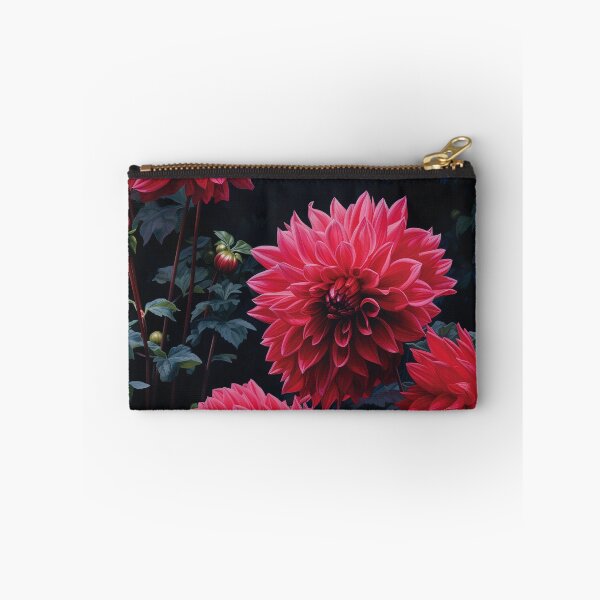 Item preview, Dahlia Tile 12: Velvet Pom-Poms in a Rainbow Garden with Layers of Petals designed and sold by TheBrainArt.