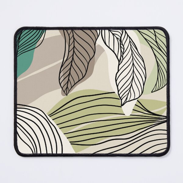 Item preview, Modern Leaves Pattern designed and sold by PerfectlyWorlds.