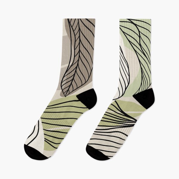 Item preview, Modern Leaves Pattern designed and sold by PerfectlyWorlds.