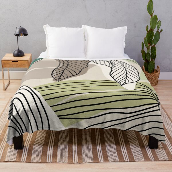 Item preview, Modern Leaves Pattern designed and sold by PerfectlyWorlds.