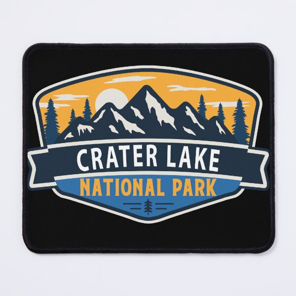 Item preview, Crater Lake National Park-Vintage designed and sold by Nature-spirit.