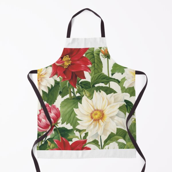 Item preview, Dahlia Tile 13: Velvet Pom-Poms in a Rainbow Garden with Layers of Petals designed and sold by TheBrainArt.