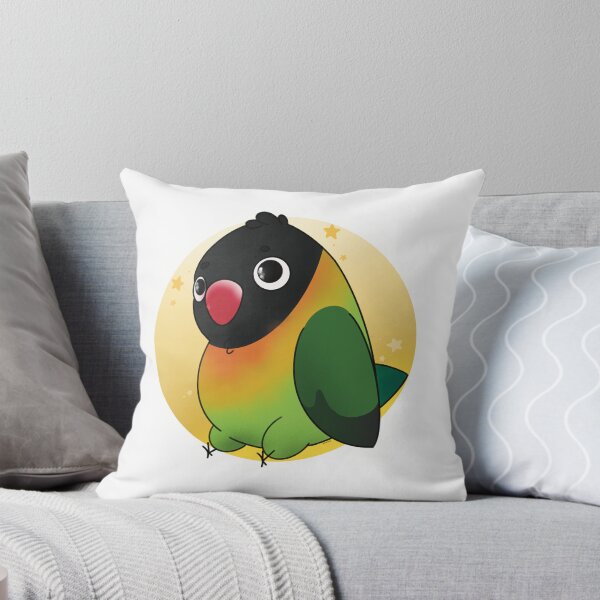 Item preview, Happy Cute Lovebird Sticker designed and sold by Burboi.
