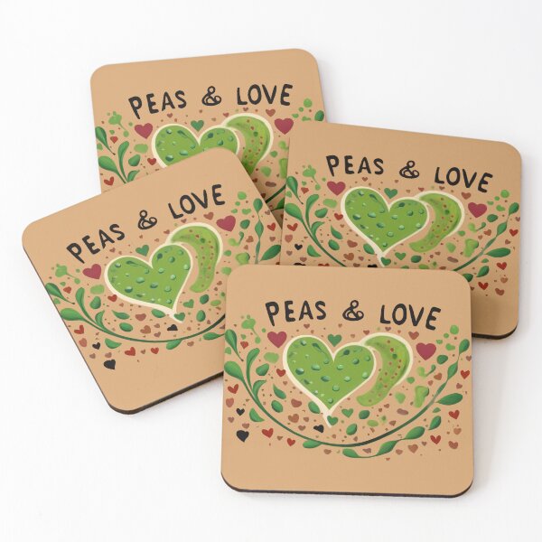 Item preview, Peas and love: perfect match. designed and sold by @ndrys.