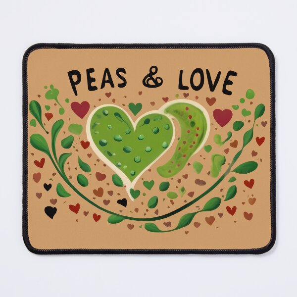 Item preview, Peas and love: perfect match. designed and sold by @ndrys.