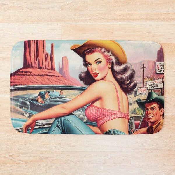 Item preview, Vintage Country Girl designed and sold by PulpVintage.