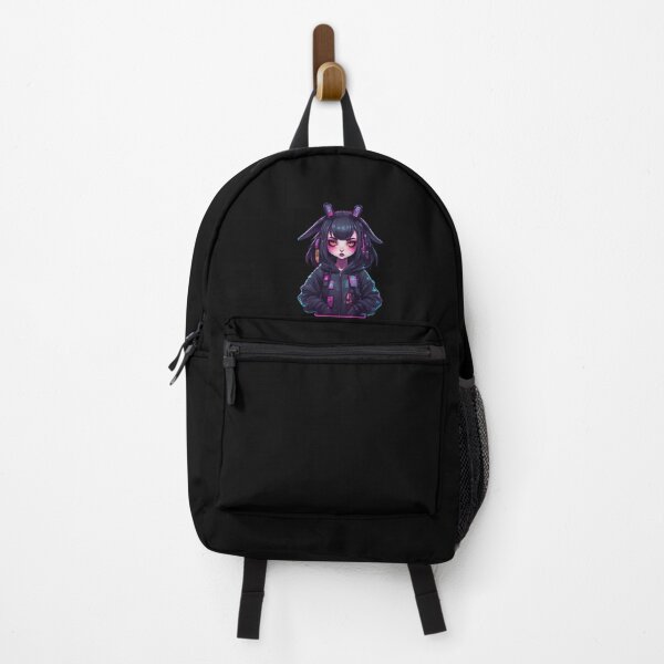 Item preview, Cyberpunk Bunny, Goth Girl, Rabbit Ears, Kawaii designed and sold by Burn-Ego.