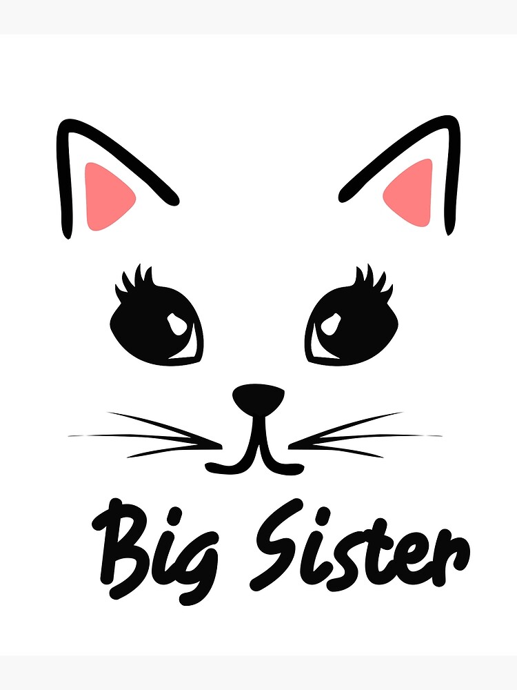 big sister cat shirt