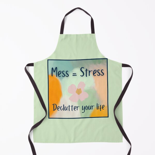 Item preview, Mess Equals Stress. Declutter Your Life designed and sold by Rebel-Design.