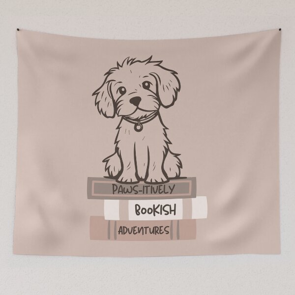 Item preview, Paws-itively Bookish Adventures designed and sold by Megurix.