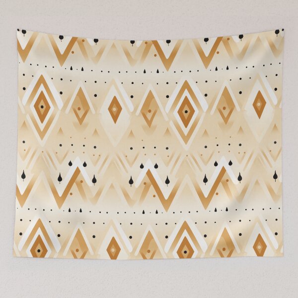 Item preview, Bohemian minimalist single geometric designed and sold by cozycrafts3.