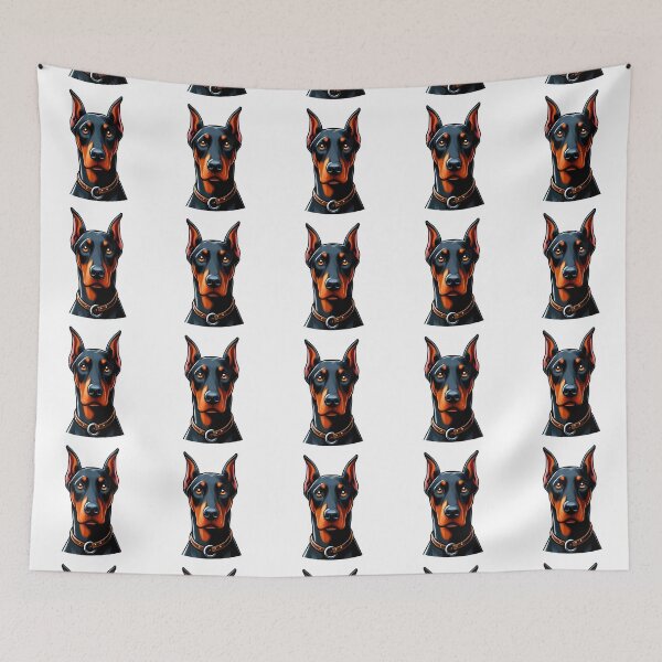 Aperçu de l'œuvre Doberman créée et vendue par Delamoon.