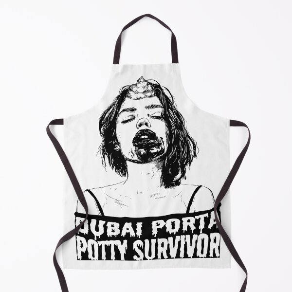 Item preview, Dubai Porty Potty Survivor Funny Shirt, Dubai Porty Potty Dark Humour, Funny Influencer, Gift for Social Media Influencer designed and sold by PrintShangri-La.