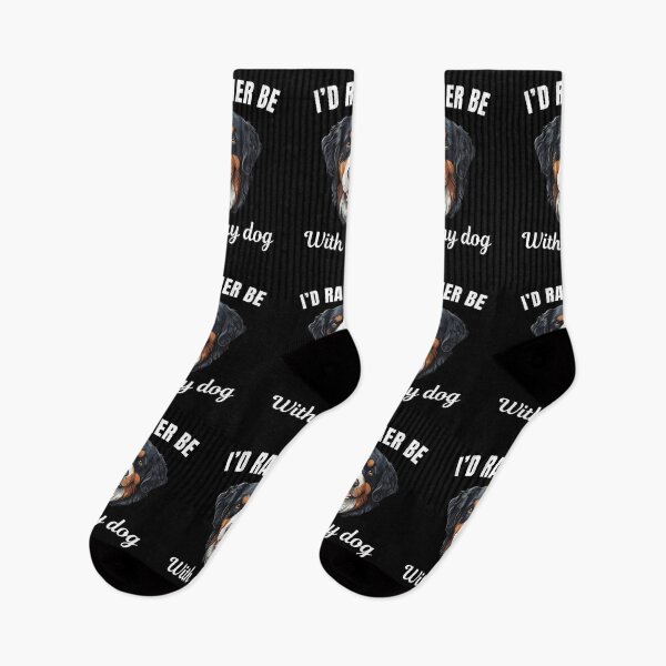 Item preview, I'd rather be with my dog, funny bernese mountain breed owners or lovers saying  designed and sold by NBSStore.