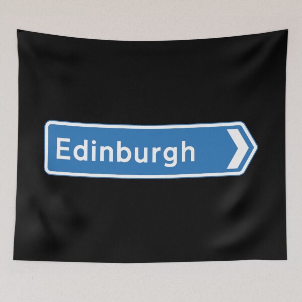 Item preview, Edinburgh Bound - Blue M8, M9, A720, Motorway Sign designed and sold by WilliamsonMedia.