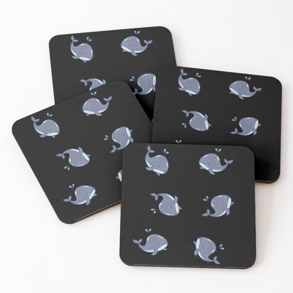Item preview, Cute Blue Whale, Pattern Sea Ocean Fish designed and sold by Cr320.