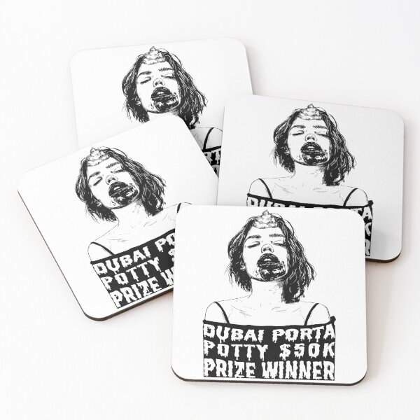 Item preview, Dubai Porty Potty 50k Cash Prize Winner, Dubai Porty Potty Dark Humour, Funny Influencer, Gift for Influencer designed and sold by PrintShangri-La.