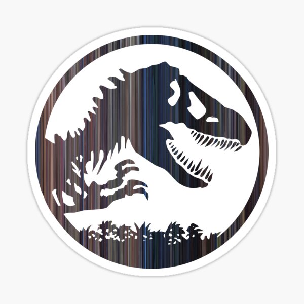 Item preview, Jurassic Park (1993) – Color Timeline designed and sold by ChromaticGroove.