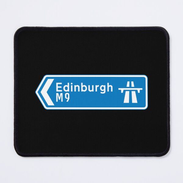 Item preview, Edinburgh Bound - Blue M8, M9, A720, Motorway Sign designed and sold by WilliamsonMedia.
