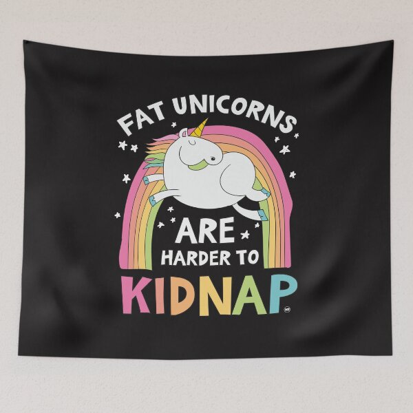 Item preview, Fat Fluffy Unicorn Design designed and sold by GraphicRhythm.