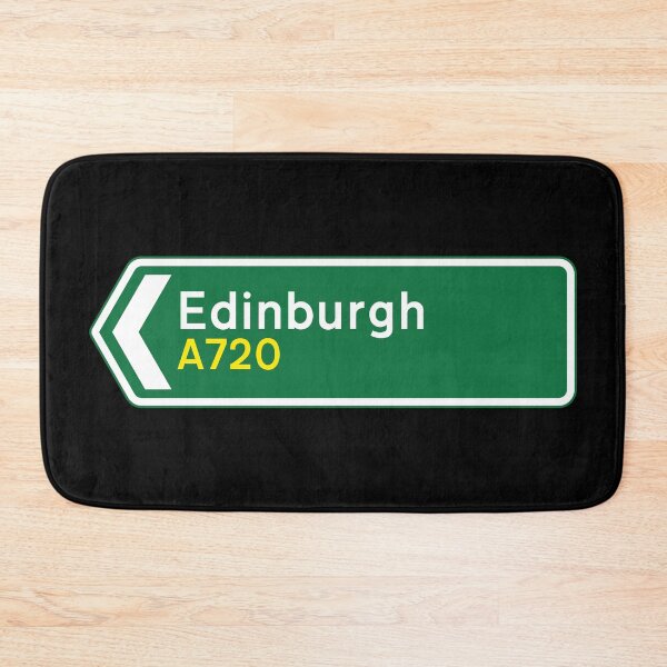 Item preview, Edinburgh Bound - Green M8, M9, A720, Motorway Sign designed and sold by WilliamsonMedia.