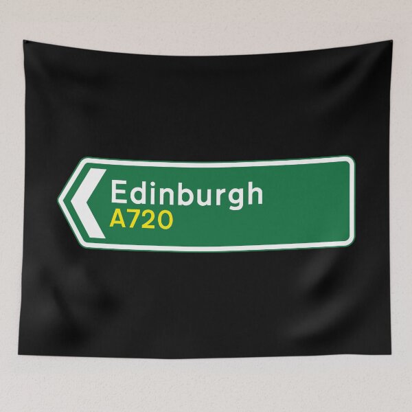 Item preview, Edinburgh Bound - Green M8, M9, A720, Motorway Sign designed and sold by WilliamsonMedia.