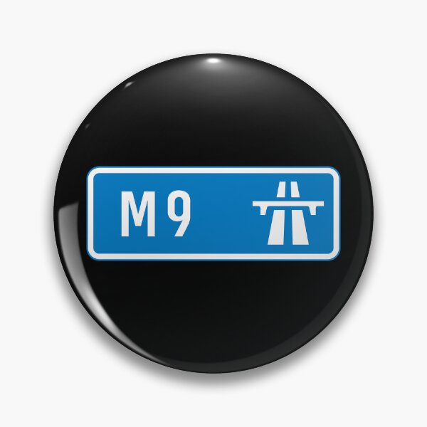 Item preview, Edinburgh Bound - Blue M8, M9, A720, Motorway Sign designed and sold by WilliamsonMedia.